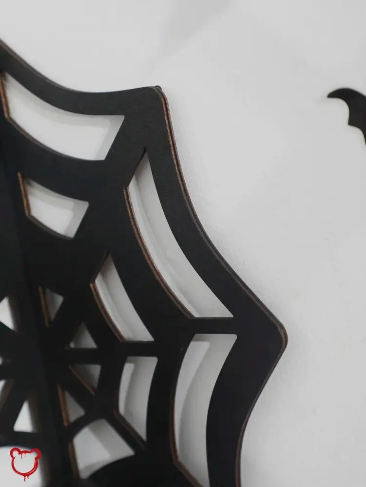 Spider Web Corner Shelf - The Cursed Closet