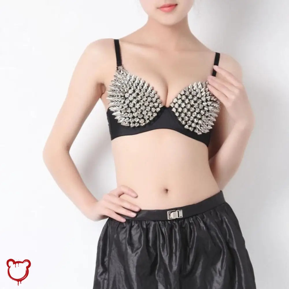 The Cursed Closet Spike Bra at $27.99 USD