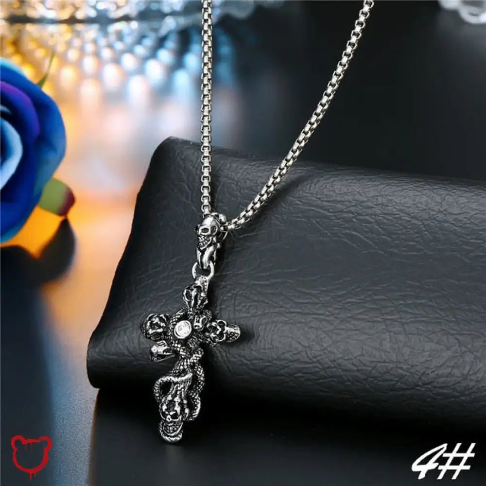 Stainless Steel Pendant Necklaces - Alternative - The Cursed Closet