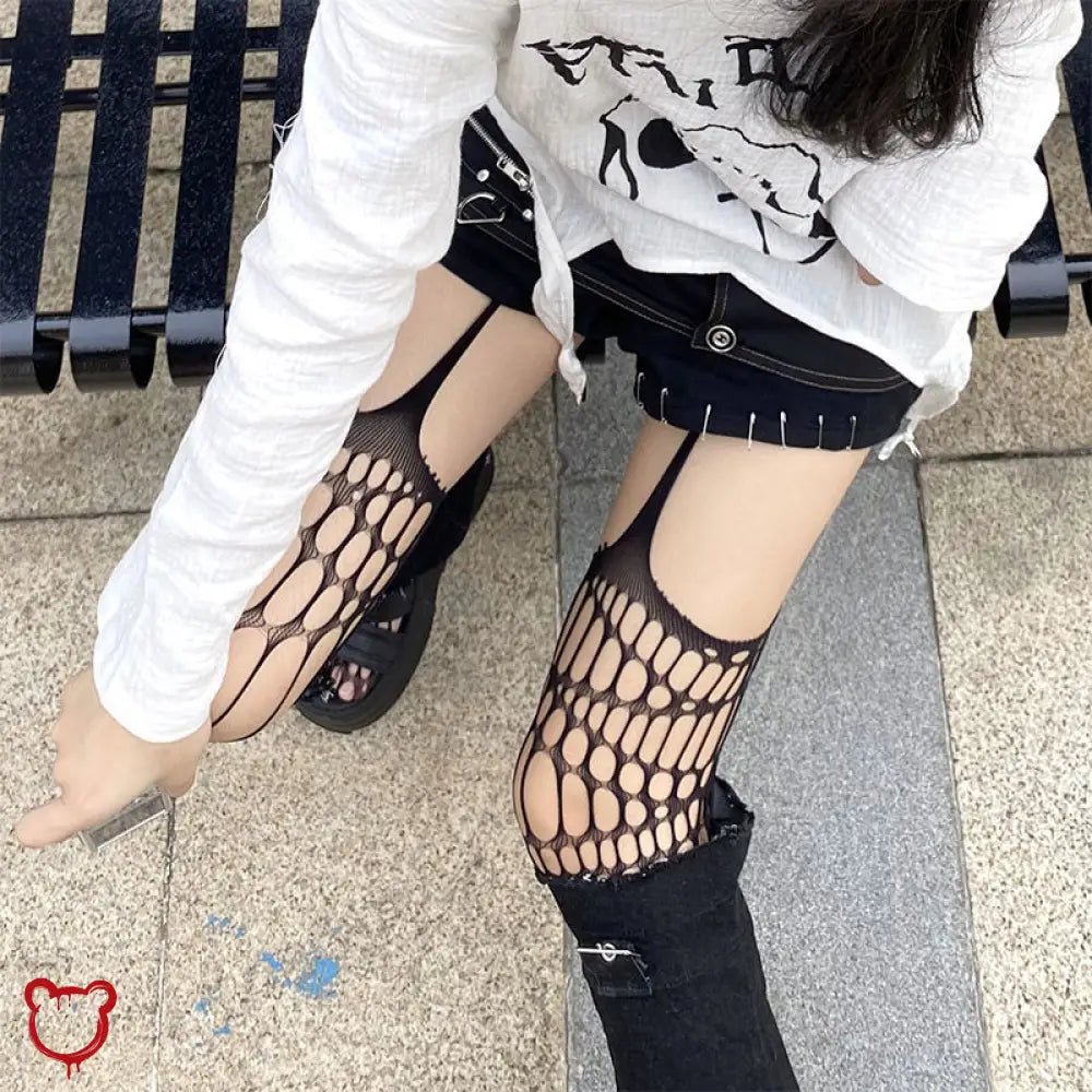 "Stars' Net Tights" - The Cursed Closet
