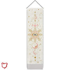 Tassel Celestial Moon Phase Tapestry 32.5X130 Cm / Cream