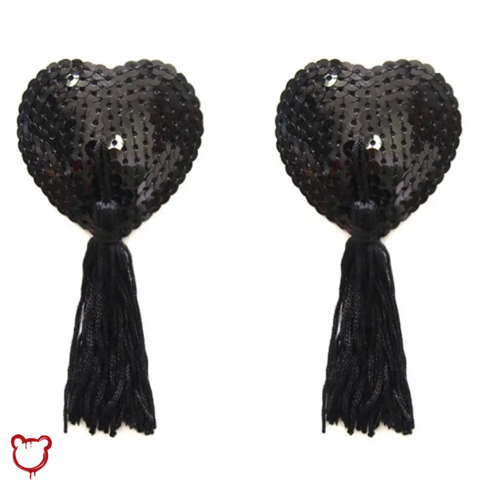 The Cursed Closet Sexy Self Adhesive Tassel Nipple Bra 2pcs/set at $9.99 USD