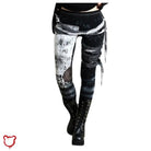 Tie Dye Punk Pants Black / Xl Clothing