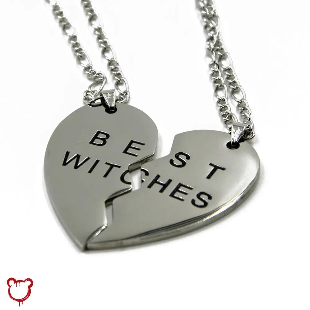 Top Witch Heart Pendant Necklace - The Cursed Closet