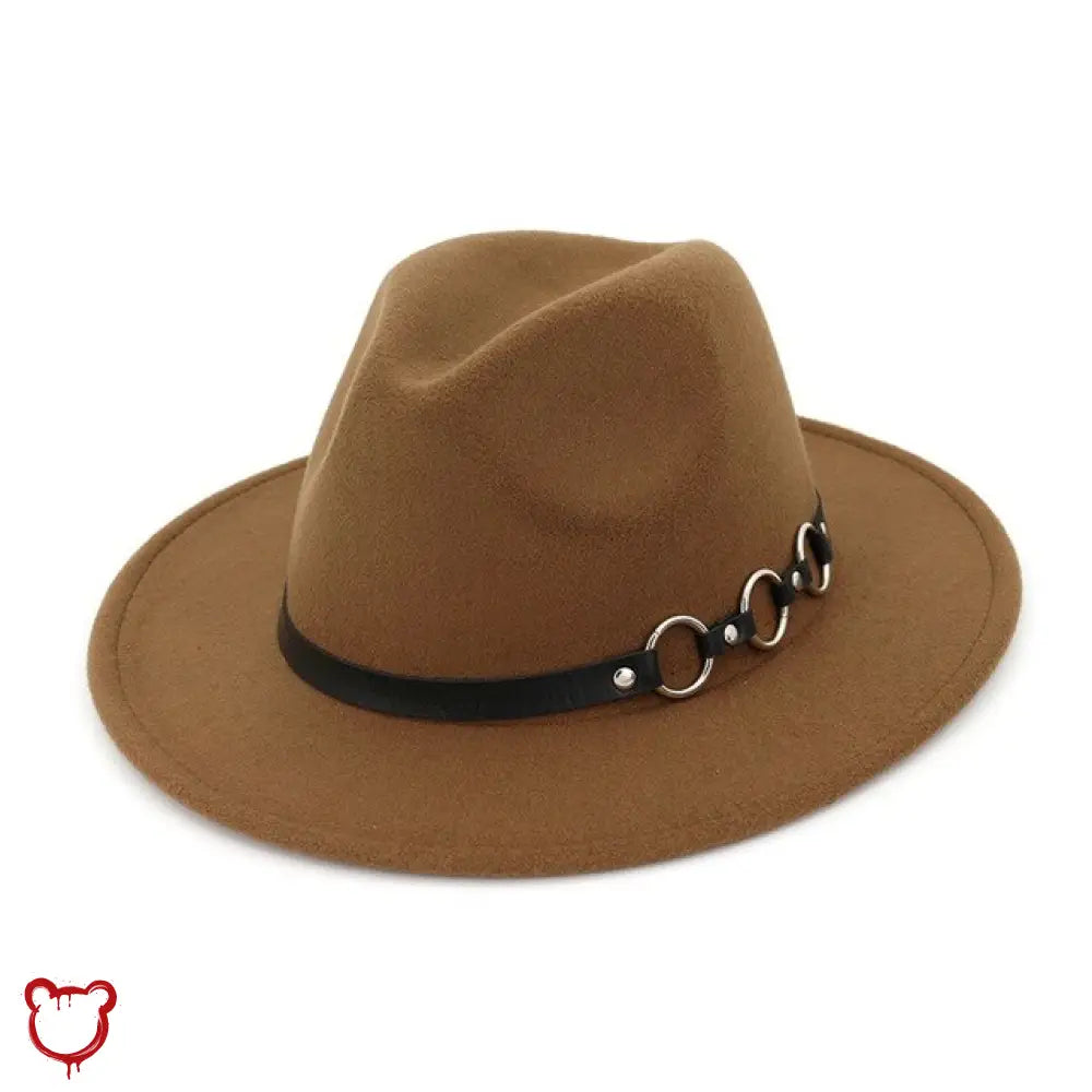 The Cursed Closet Triple O ring fedora hat at $19.99 USD