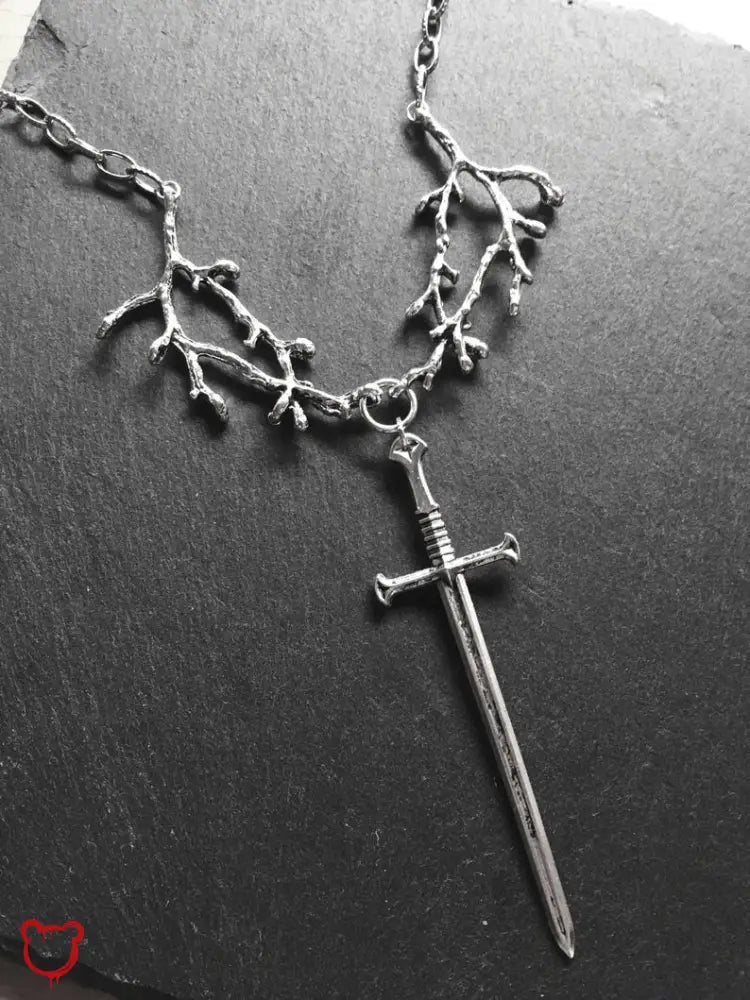 Viking Chain Sword Pendant Necklace Accessories