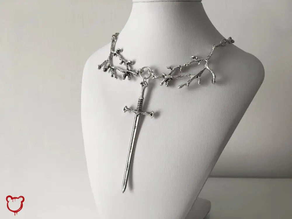 Viking Chain Sword Pendant Necklace Accessories