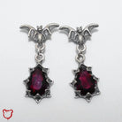 Zircon Bat Night Earrings. Accessories