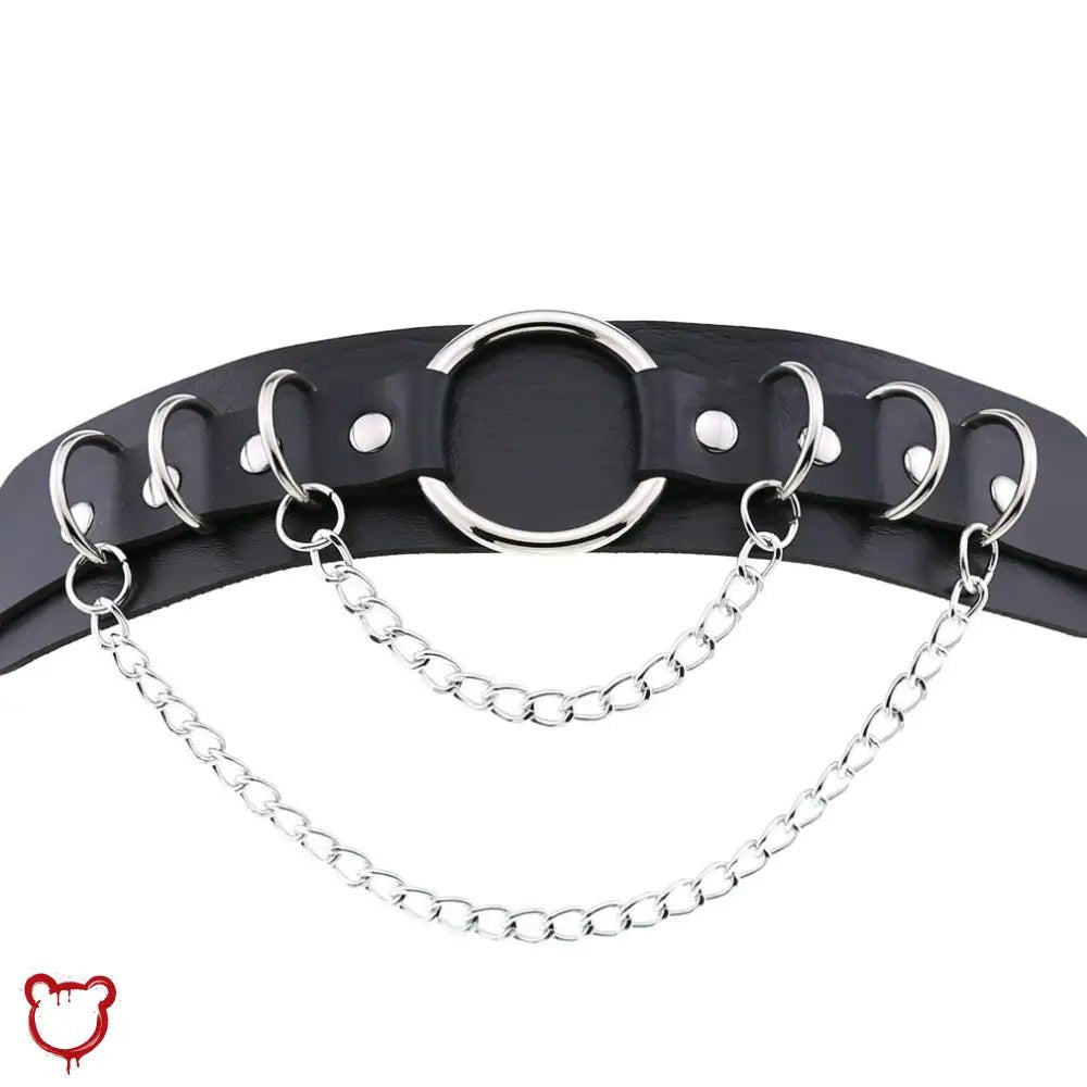 Zone PU Choker - The Cursed Closet